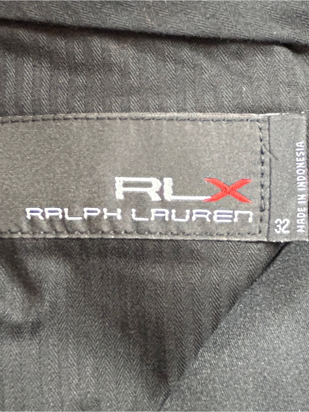 NWT!  RLX Ralph Lauren Tailored Fit Golf Shorts Black Size 32 10” Inseam - Picture 7 of 11